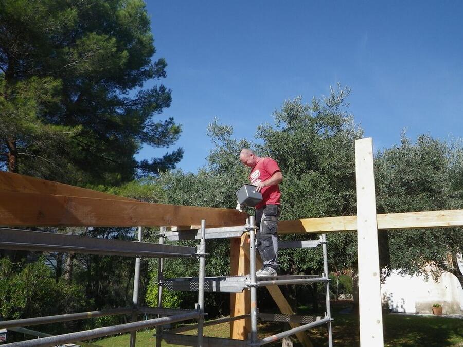 Bespoke Pergola Extension — Apex Azur project photograph 5